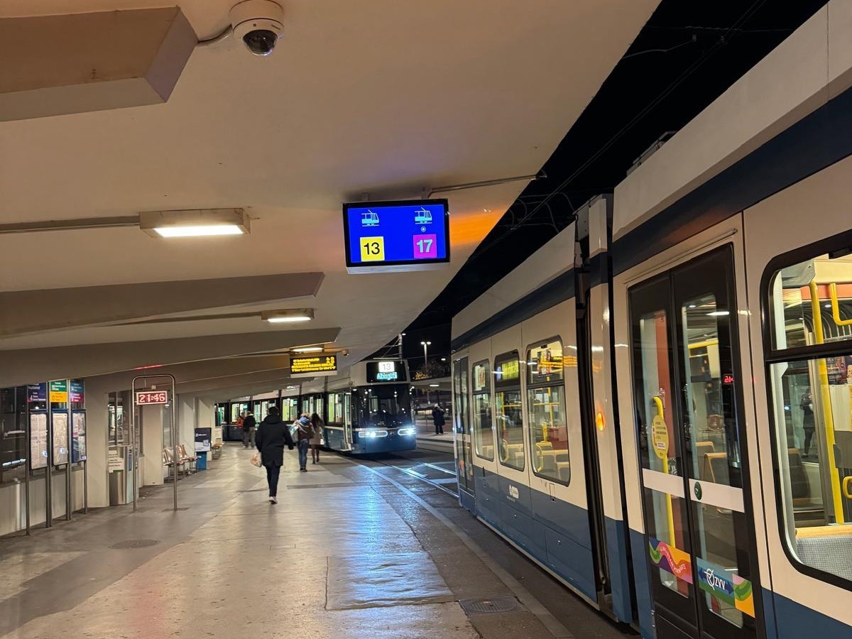 VBZ Sektoren Anzeige 1